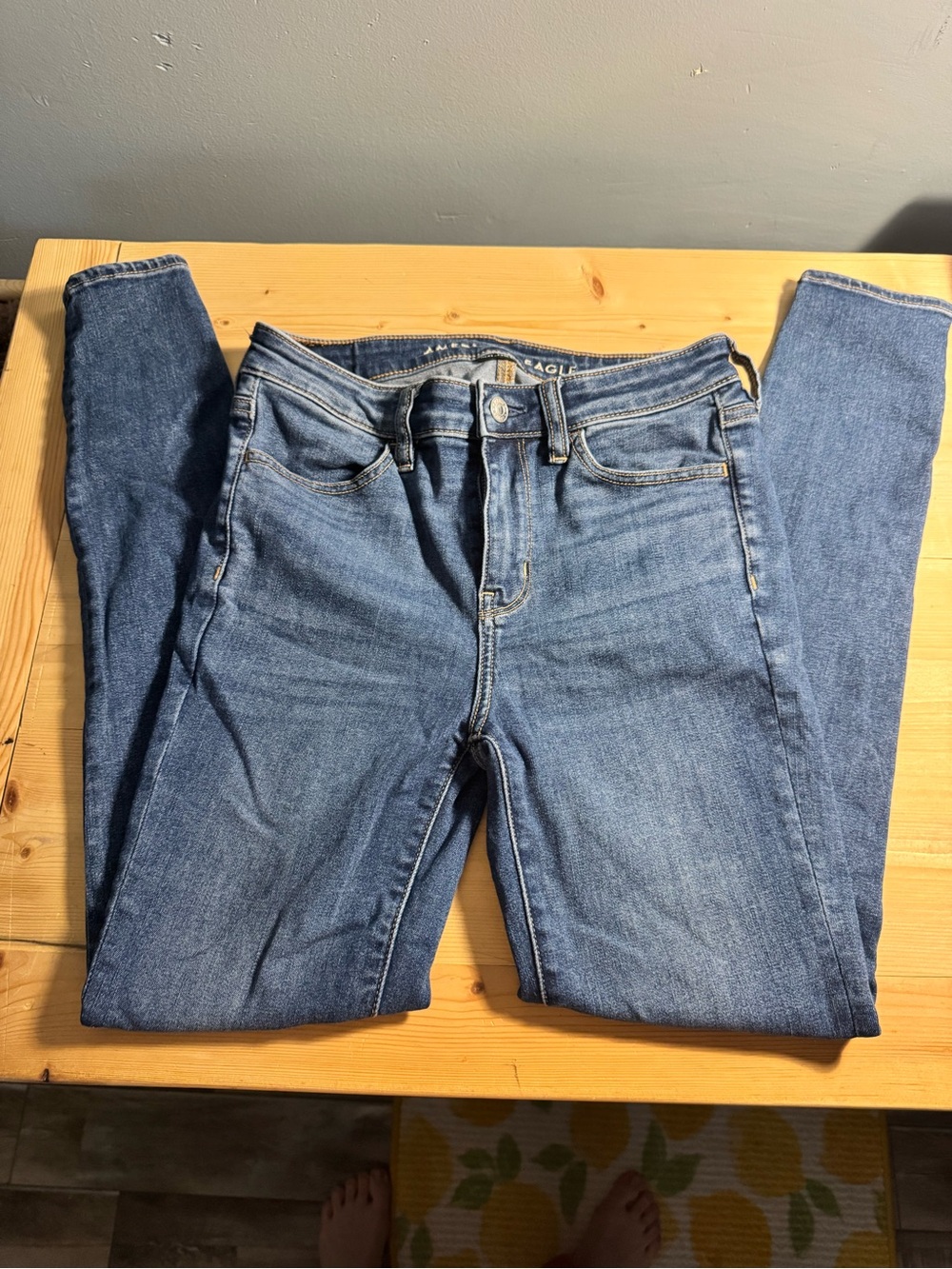 American Eagle Outfitters Medium Blue Skinny Jeans